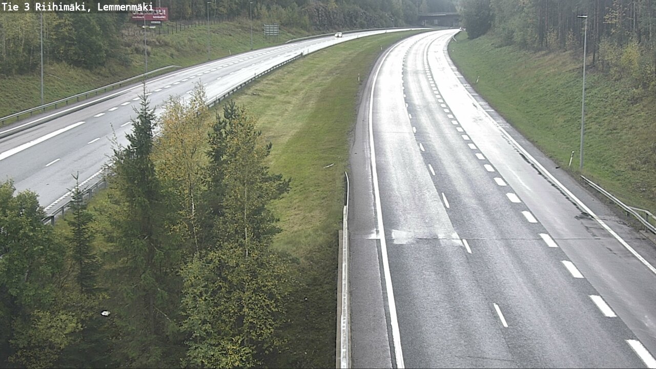 Weather Camera Image Road 3 Riihimäki, Lemmenmäki, Riihimäki, Kanta-Häme