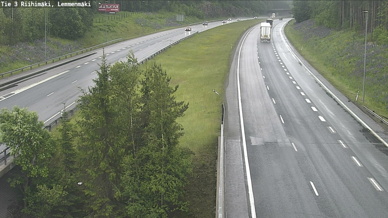 Weather Camera Image Väg 3 Riihimäki, Lemmenmäki, Riihimäki, Kanta-Häme