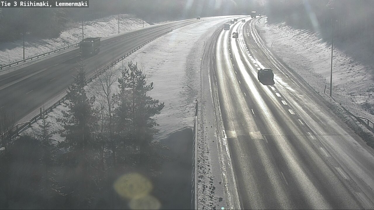 Weather Camera Image Väg 3 Riihimäki, Lemmenmäki, Riihimäki, Kanta-Häme