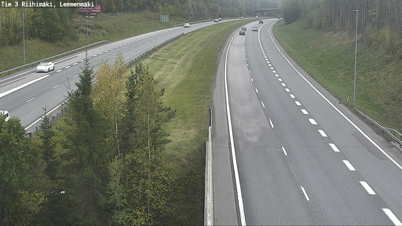 Weather Camera Image Road 3 Riihimäki, Lemmenmäki, Riihimäki, Kanta-Häme
