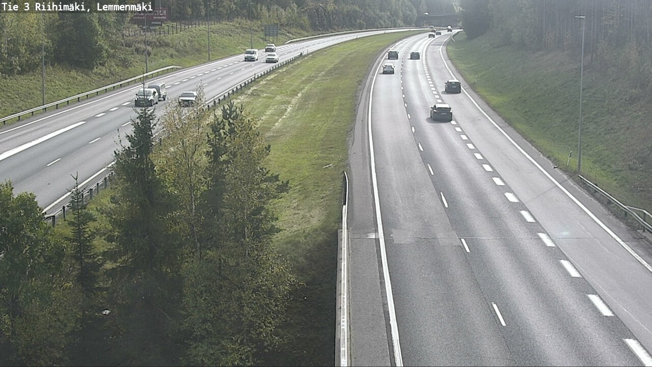 Weather Camera Image Road 3 Riihimäki, Lemmenmäki, Riihimäki, Kanta-Häme