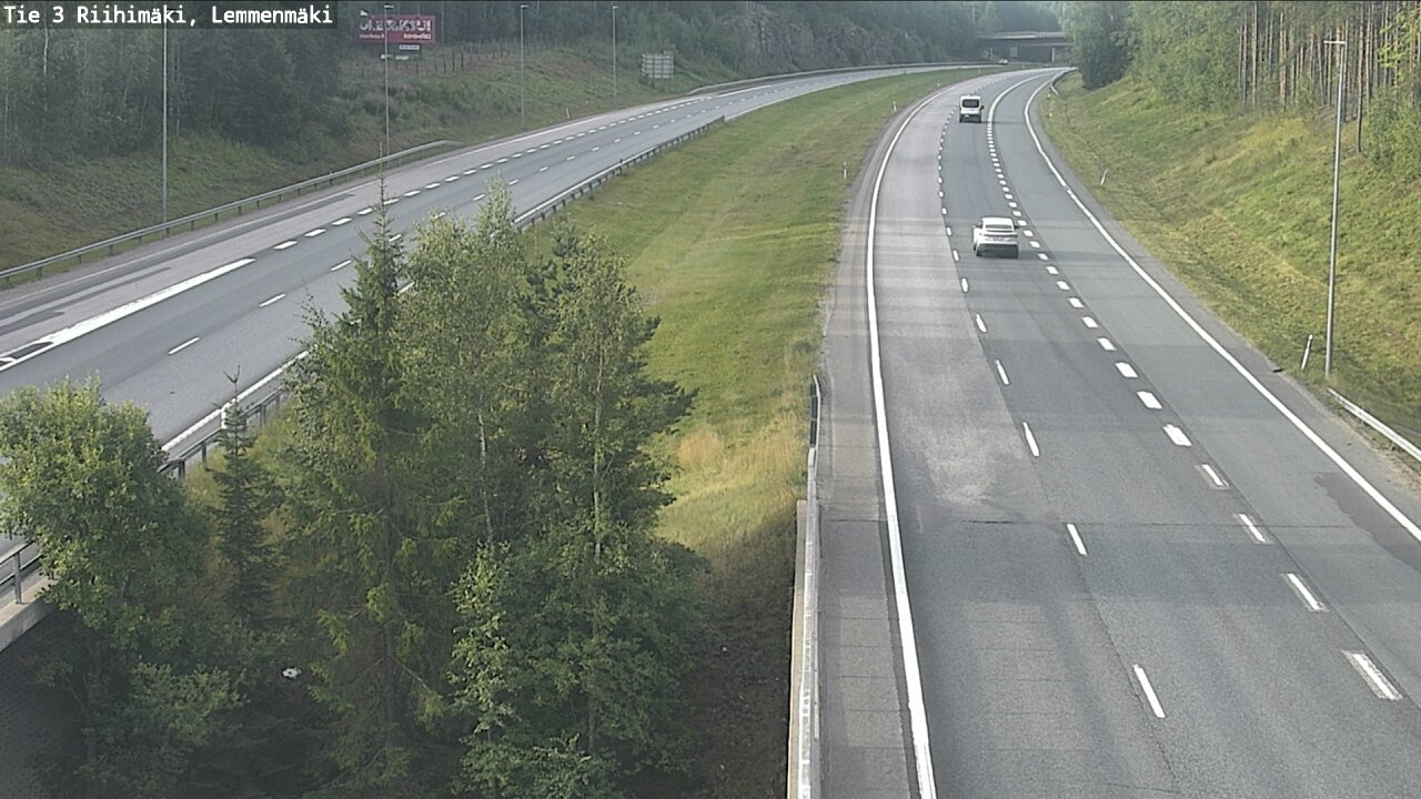 Weather Camera Image Väg 3 Riihimäki, Lemmenmäki, Riihimäki, Kanta-Häme