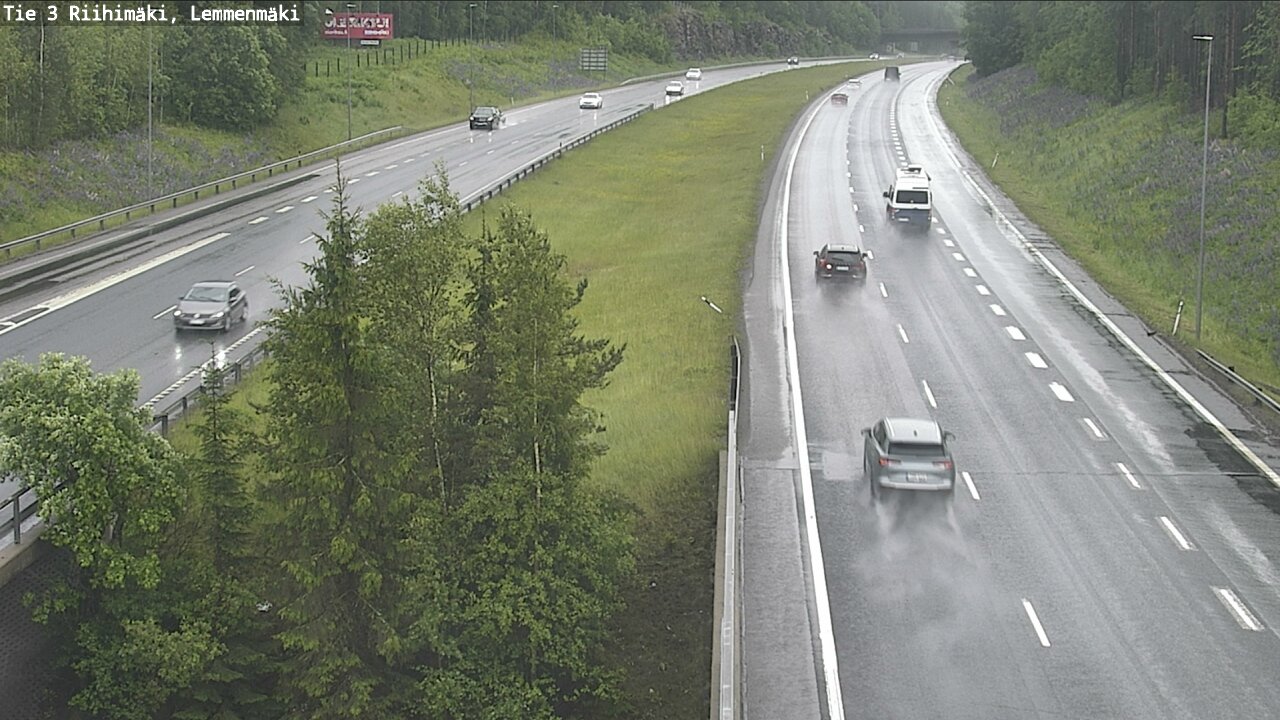 Weather Camera Image Road 3 Riihimäki, Lemmenmäki, Riihimäki, Kanta-Häme