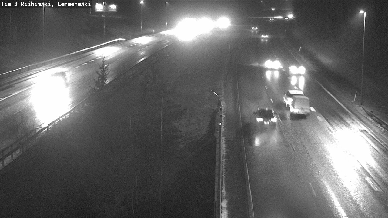 Weather Camera Image Road 3 Riihimäki, Lemmenmäki, Riihimäki, Kanta-Häme