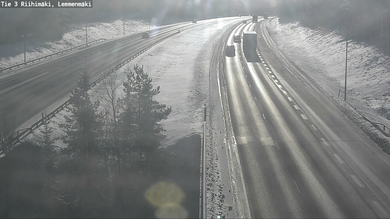 Weather Camera Image Väg 3 Riihimäki, Lemmenmäki, Riihimäki, Kanta-Häme