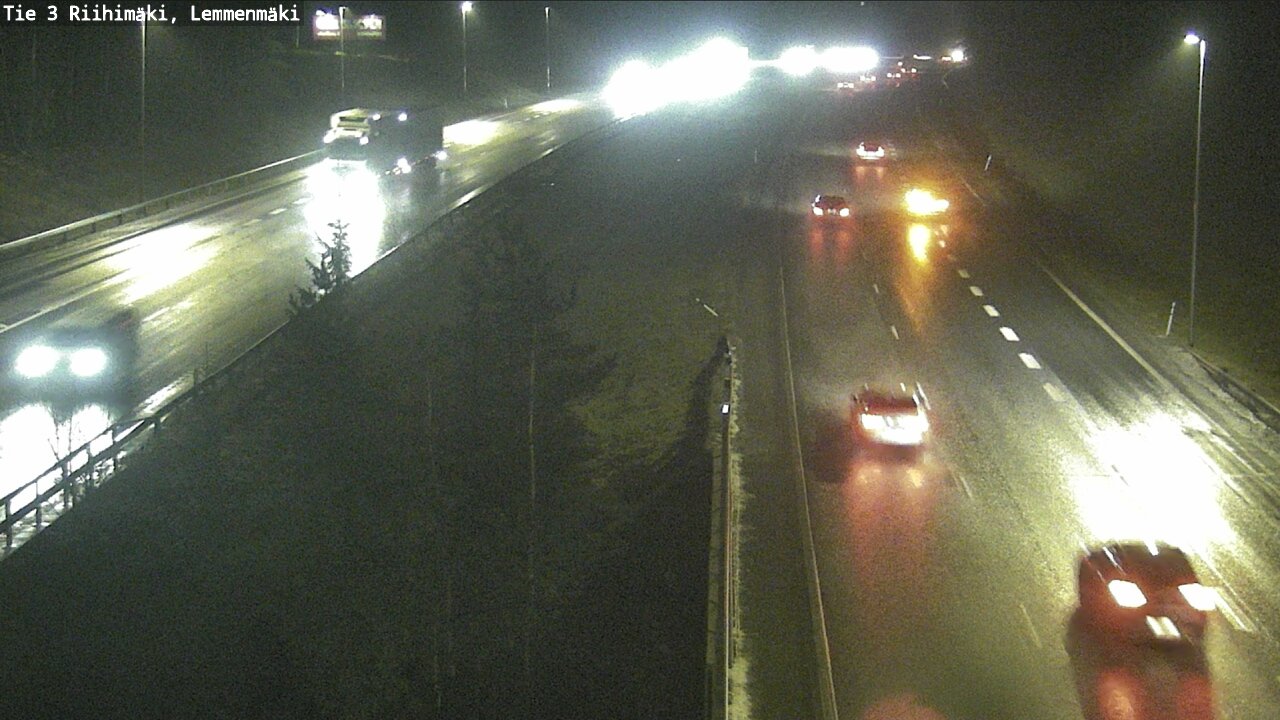 Weather Camera Image Road 3 Riihimäki, Lemmenmäki, Riihimäki, Kanta-Häme