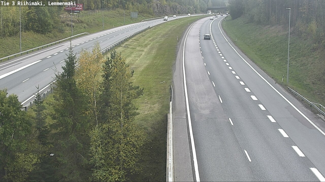 Weather Camera Image Road 3 Riihimäki, Lemmenmäki, Riihimäki, Kanta-Häme