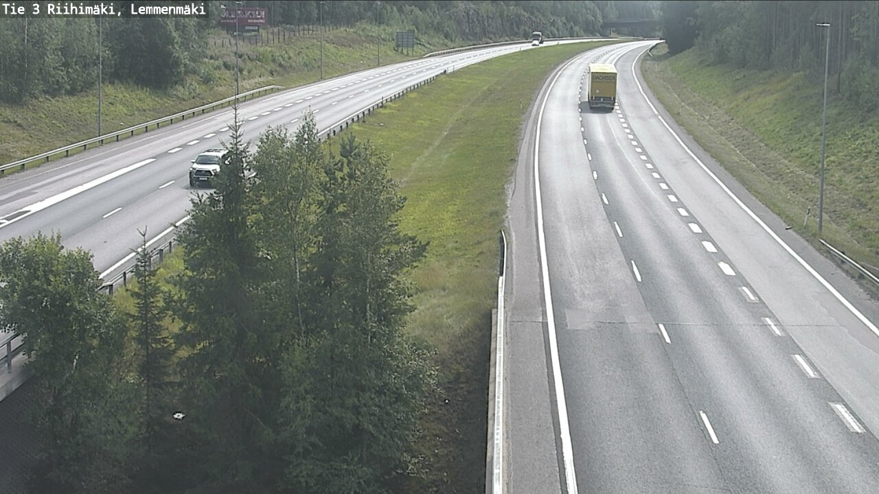 Weather Camera Image Road 3 Riihimäki, Lemmenmäki, Riihimäki, Kanta-Häme
