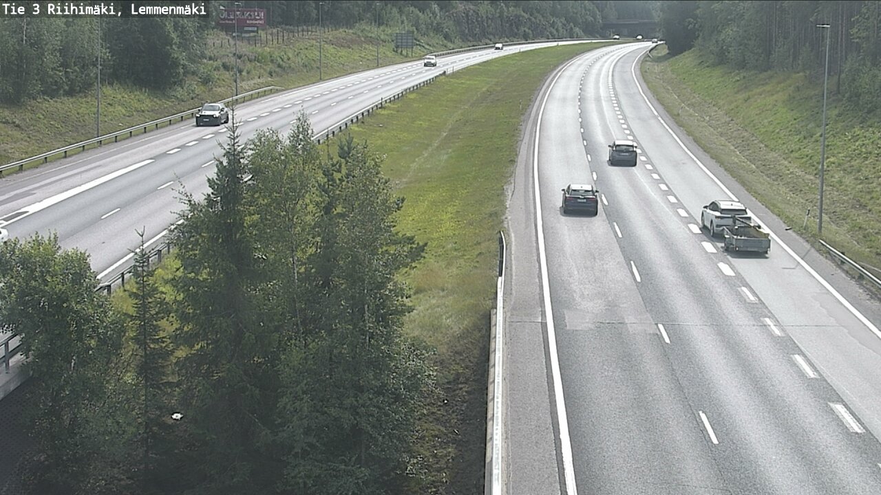 Weather Camera Image Road 3 Riihimäki, Lemmenmäki, Riihimäki, Kanta-Häme