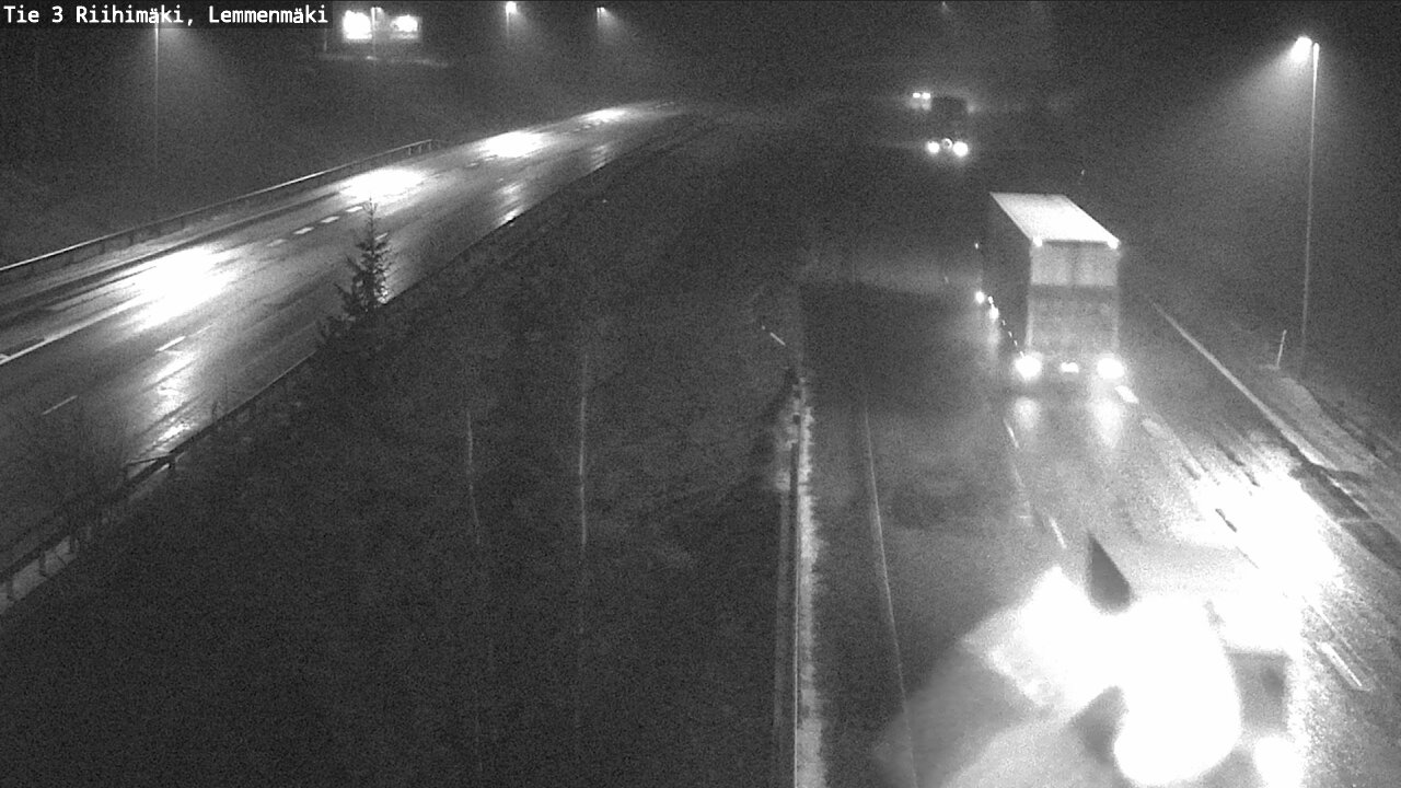 Weather Camera Image Road 3 Riihimäki, Lemmenmäki, Riihimäki, Kanta-Häme