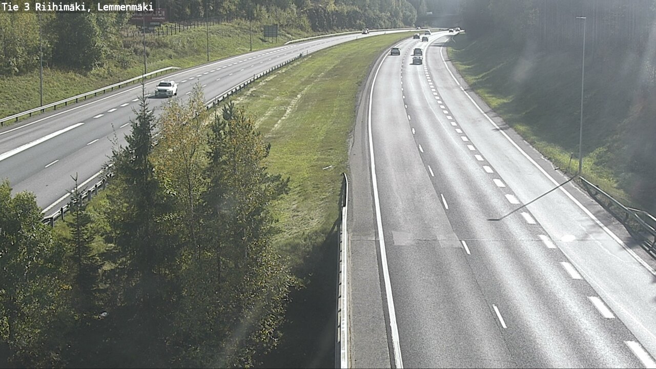 Weather Camera Image Väg 3 Riihimäki, Lemmenmäki, Riihimäki, Kanta-Häme