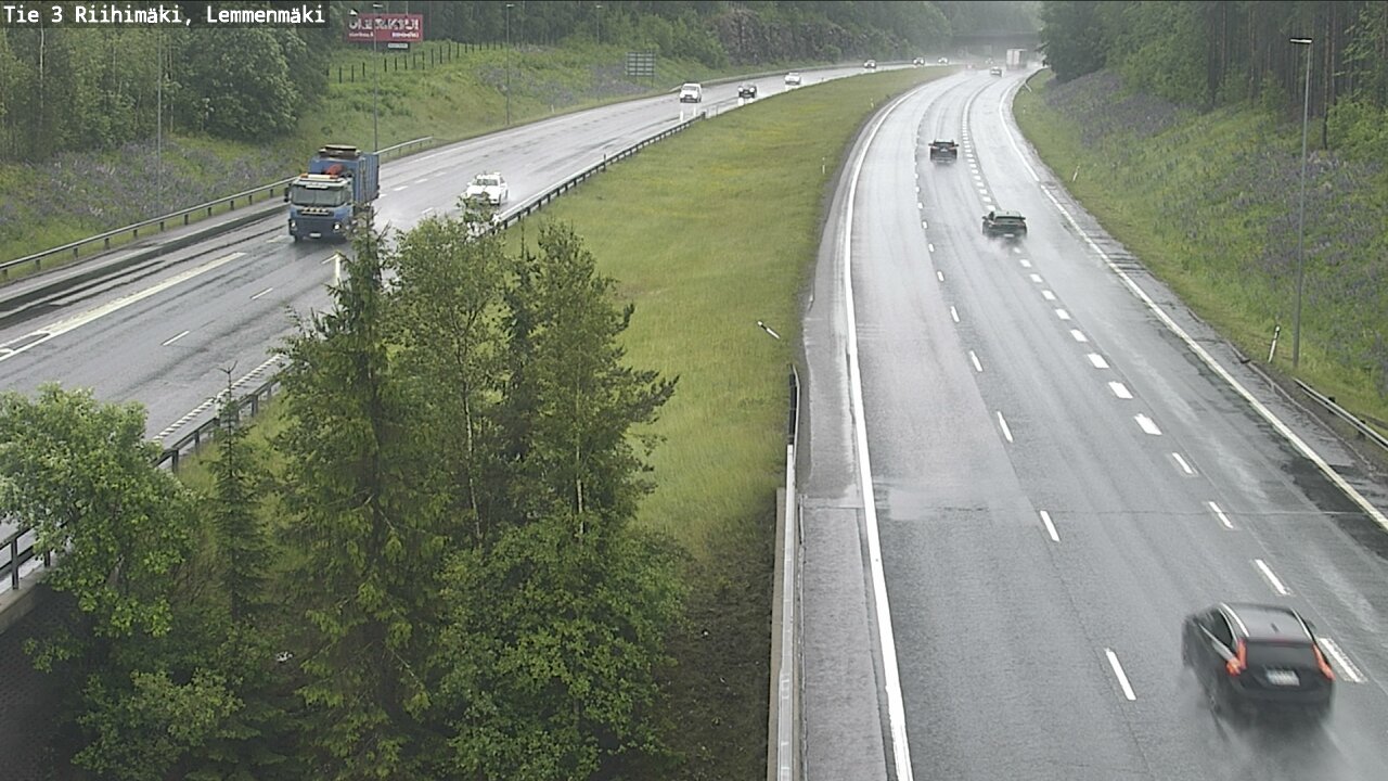 Weather Camera Image Väg 3 Riihimäki, Lemmenmäki, Riihimäki, Kanta-Häme