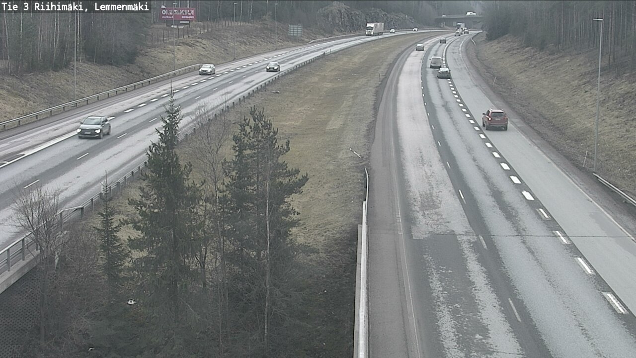 Weather Camera Image Road 3 Riihimäki, Lemmenmäki, Riihimäki, Kanta-Häme