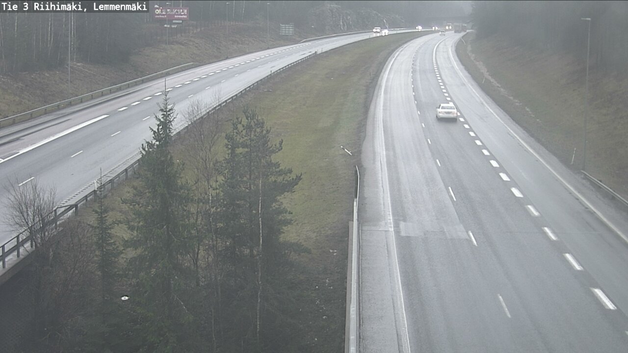 Weather Camera Image Road 3 Riihimäki, Lemmenmäki, Riihimäki, Kanta-Häme