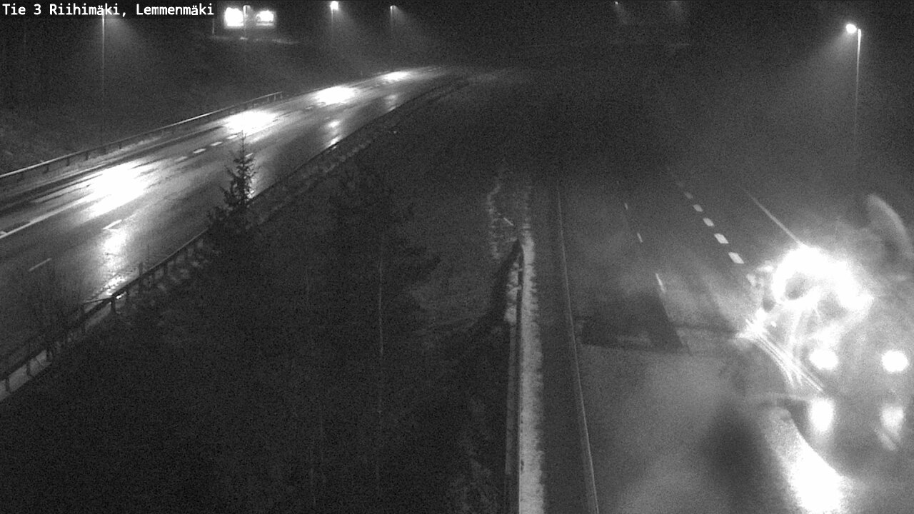 Weather Camera Image Väg 3 Riihimäki, Lemmenmäki, Riihimäki, Kanta-Häme