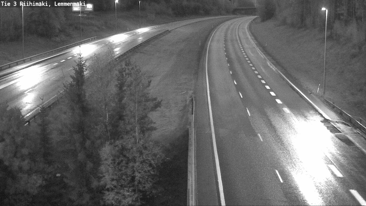 Weather Camera Image Road 3 Riihimäki, Lemmenmäki, Riihimäki, Kanta-Häme