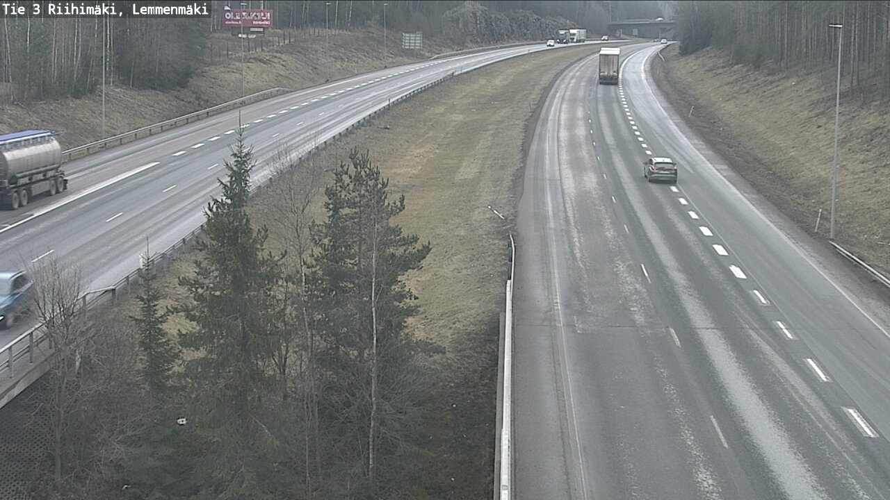 Weather Camera Image Road 3 Riihimäki, Lemmenmäki, Riihimäki, Kanta-Häme