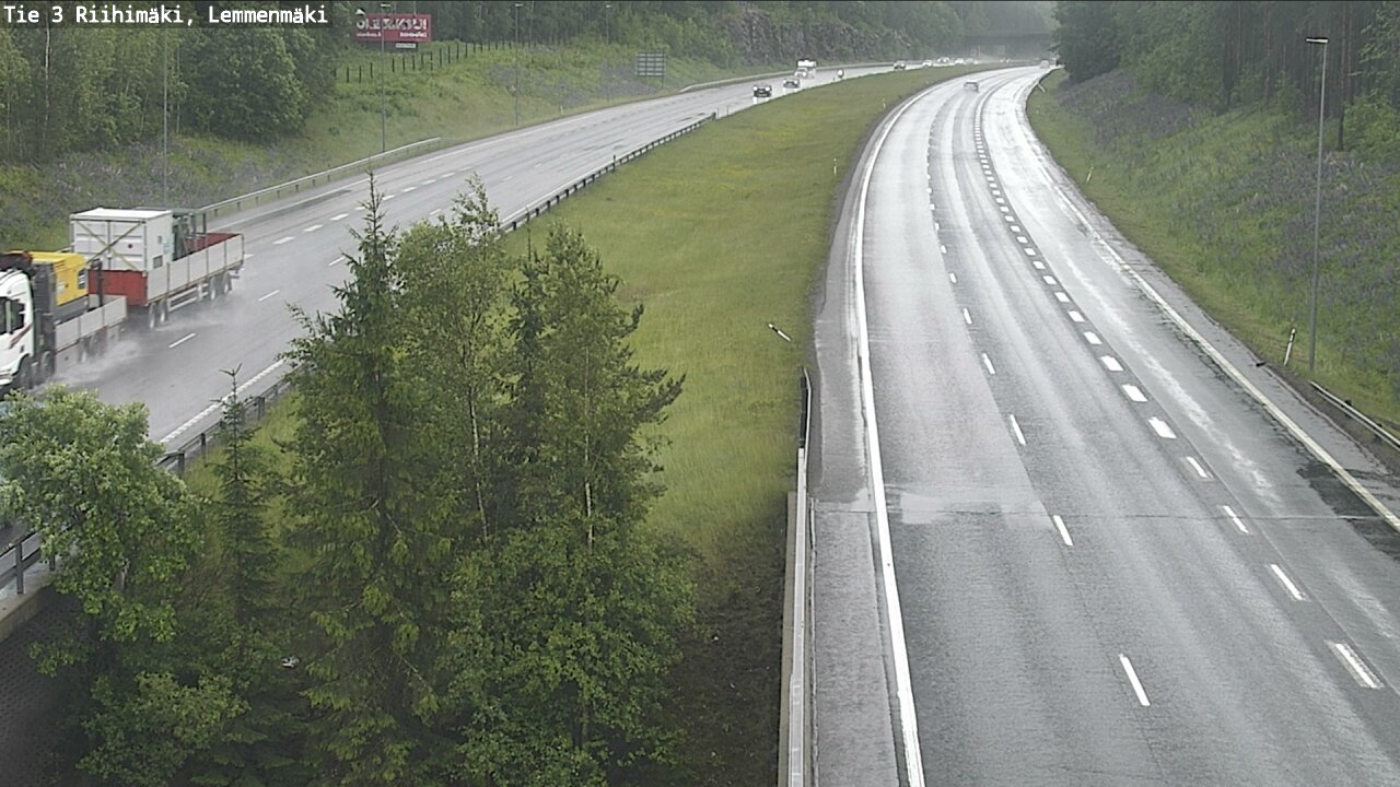 Weather Camera Image Road 3 Riihimäki, Lemmenmäki, Riihimäki, Kanta-Häme