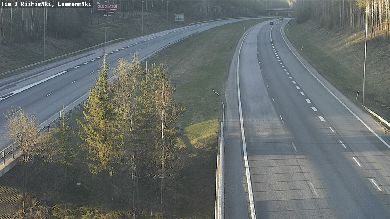 Weather Camera Image Road 3 Riihimäki, Lemmenmäki, Riihimäki, Kanta-Häme