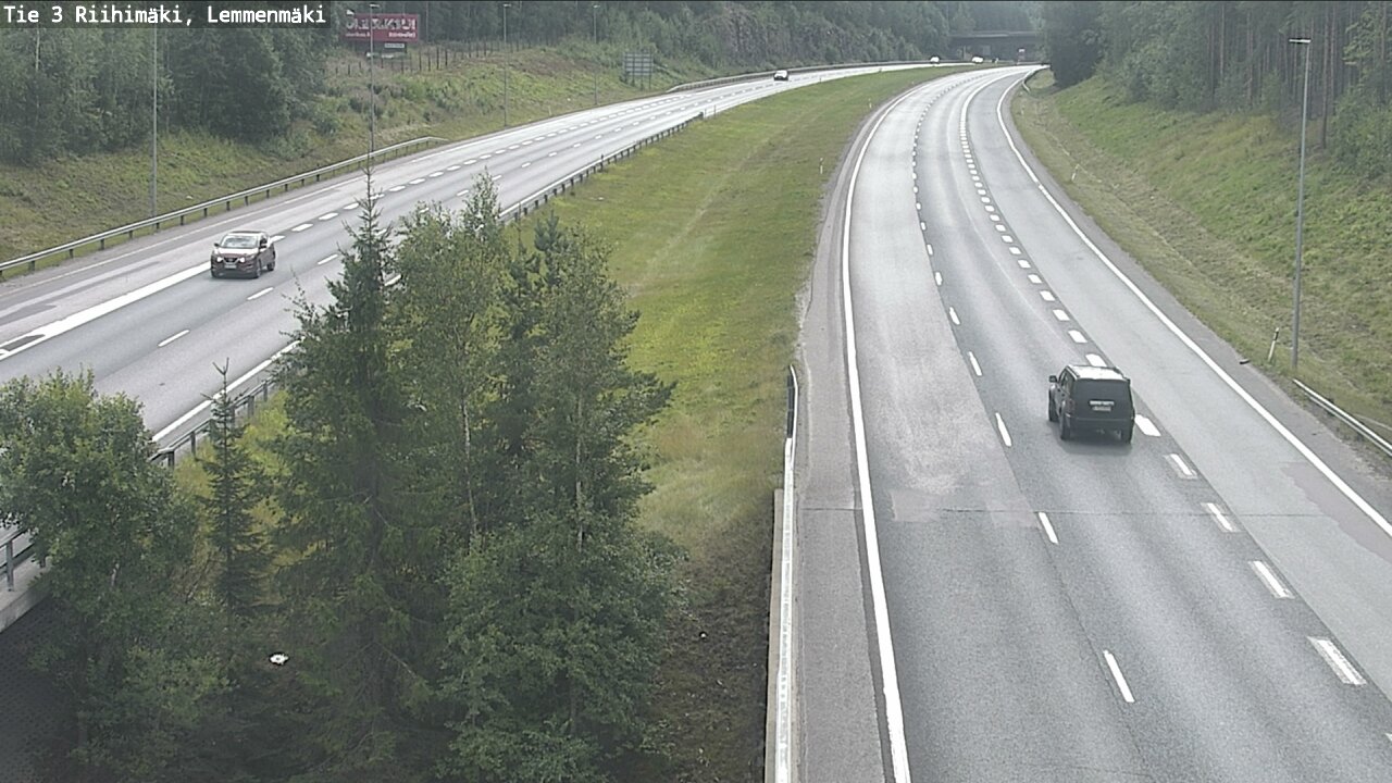 Weather Camera Image Road 3 Riihimäki, Lemmenmäki, Riihimäki, Kanta-Häme