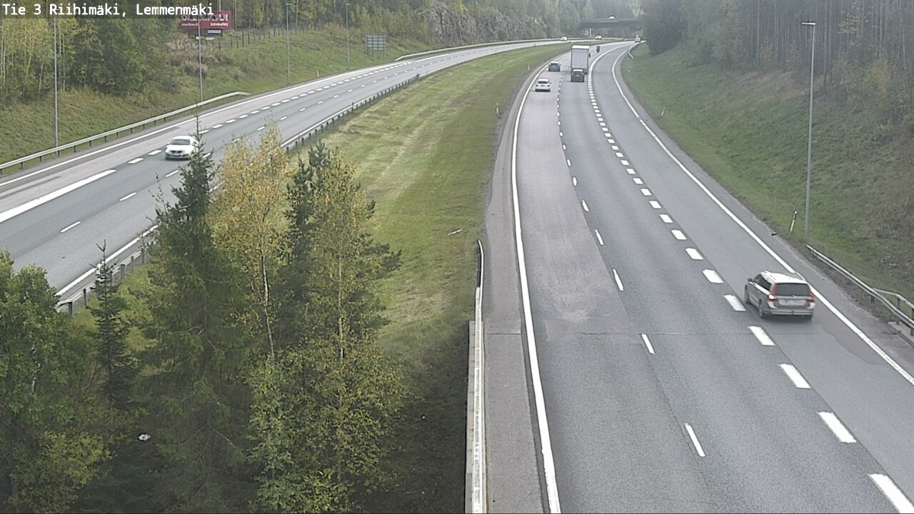 Weather Camera Image Road 3 Riihimäki, Lemmenmäki, Riihimäki, Kanta-Häme