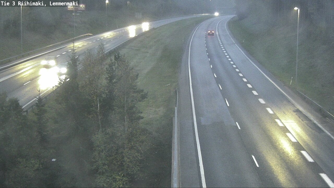 Weather Camera Image Road 3 Riihimäki, Lemmenmäki, Riihimäki, Kanta-Häme