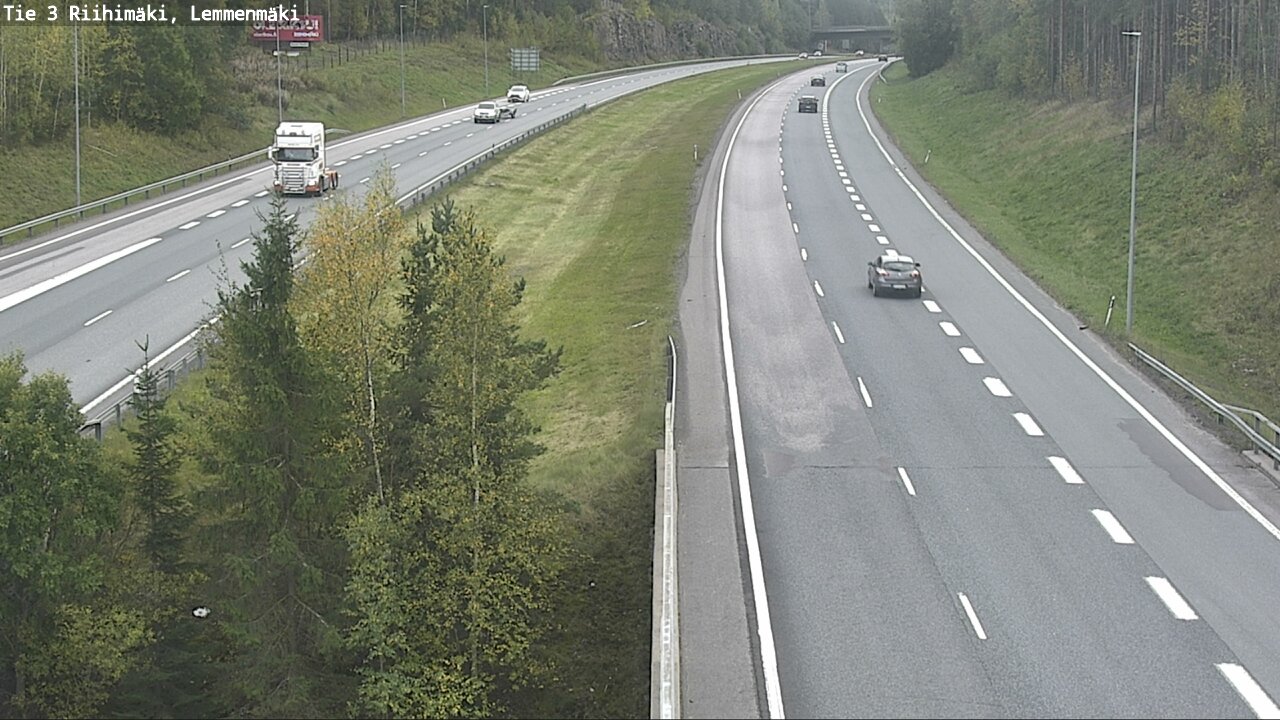 Weather Camera Image Road 3 Riihimäki, Lemmenmäki, Riihimäki, Kanta-Häme