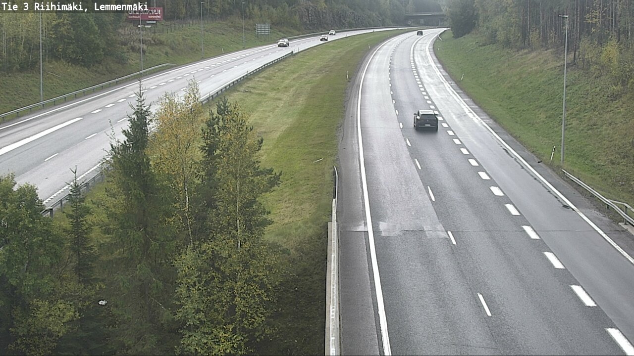 Weather Camera Image Road 3 Riihimäki, Lemmenmäki, Riihimäki, Kanta-Häme