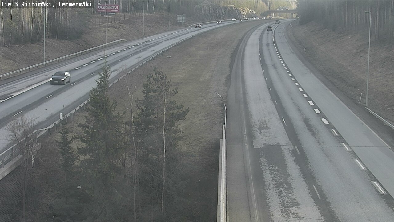 Weather Camera Image Road 3 Riihimäki, Lemmenmäki, Riihimäki, Kanta-Häme