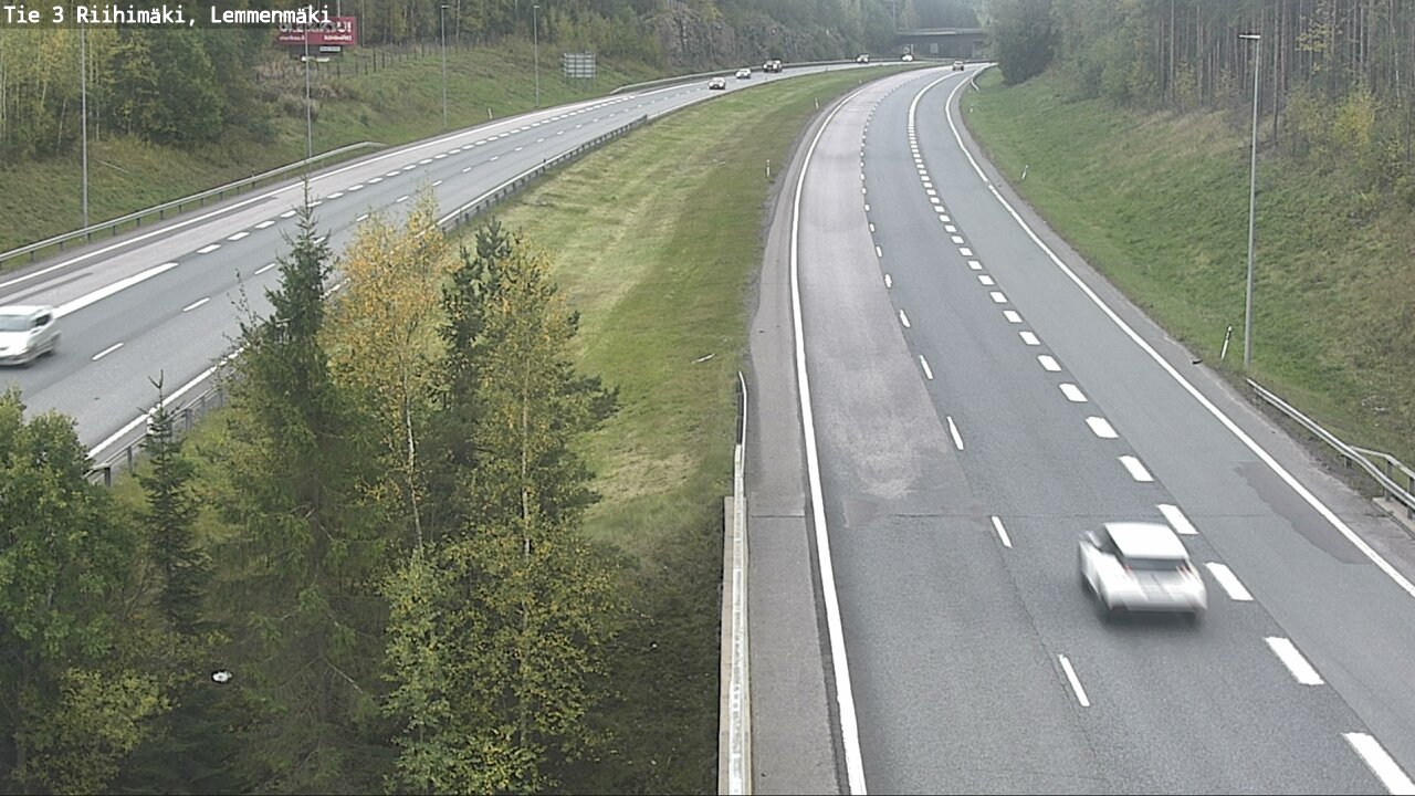 Weather Camera Image Road 3 Riihimäki, Lemmenmäki, Riihimäki, Kanta-Häme