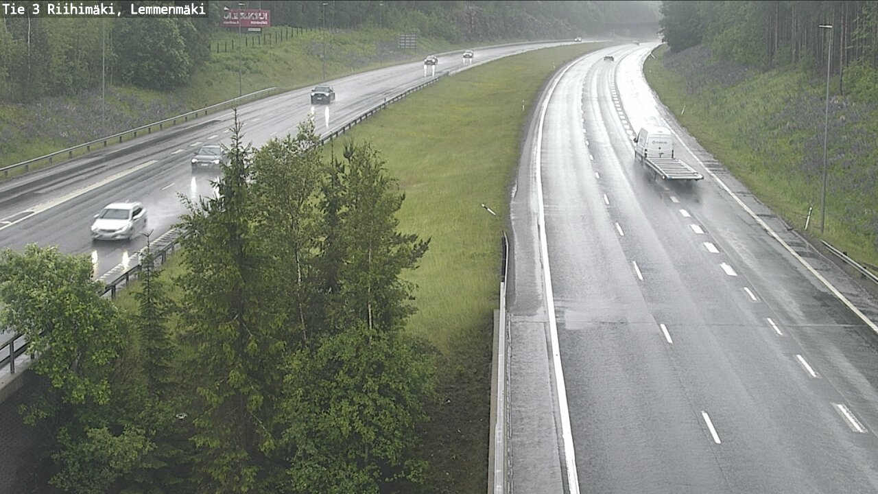 Weather Camera Image Väg 3 Riihimäki, Lemmenmäki, Riihimäki, Kanta-Häme