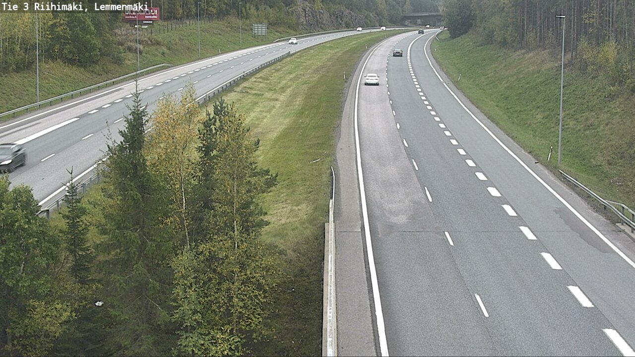 Weather Camera Image Road 3 Riihimäki, Lemmenmäki, Riihimäki, Kanta-Häme