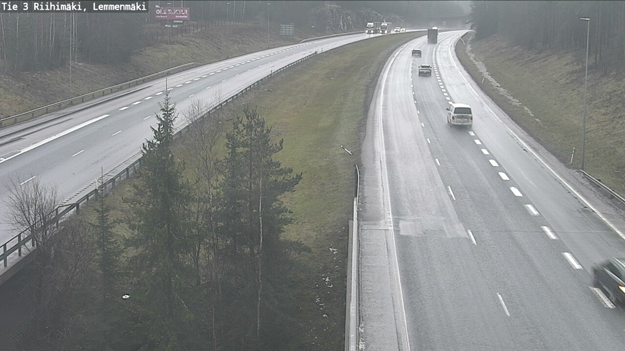 Weather Camera Image Road 3 Riihimäki, Lemmenmäki, Riihimäki, Kanta-Häme