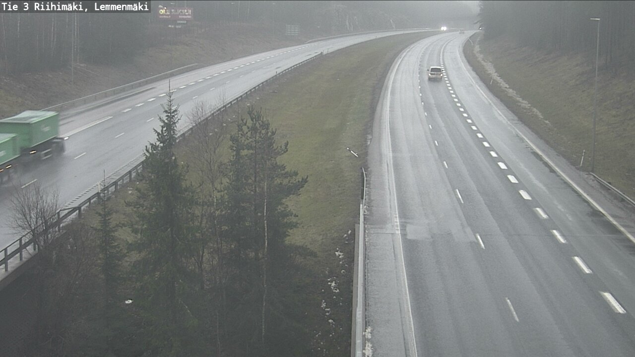 Weather Camera Image Road 3 Riihimäki, Lemmenmäki, Riihimäki, Kanta-Häme