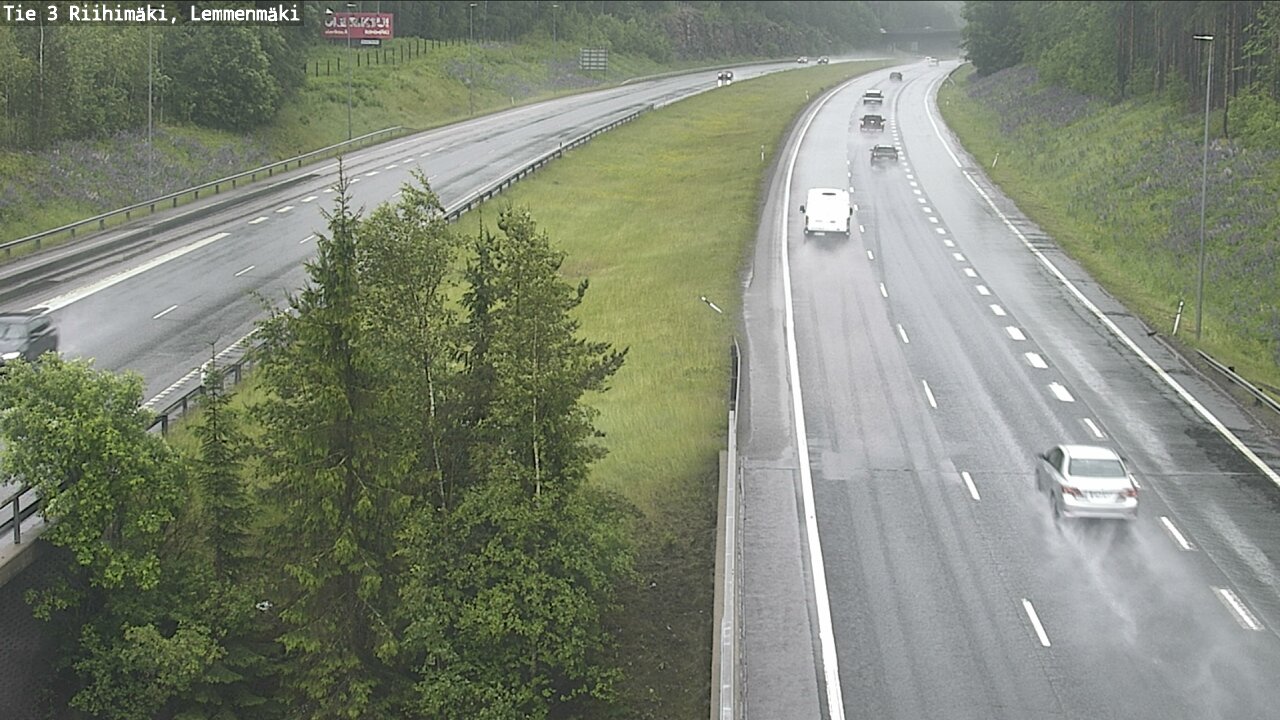 Weather Camera Image Väg 3 Riihimäki, Lemmenmäki, Riihimäki, Kanta-Häme