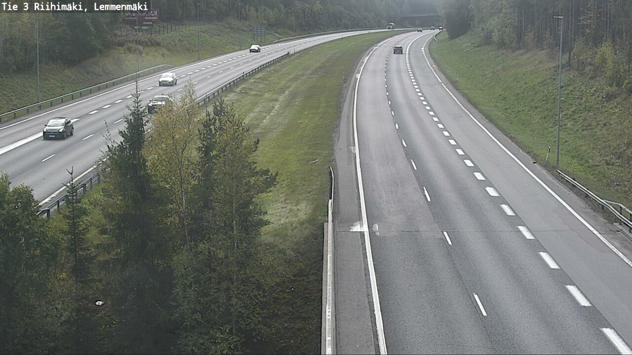 Weather Camera Image Road 3 Riihimäki, Lemmenmäki, Riihimäki, Kanta-Häme