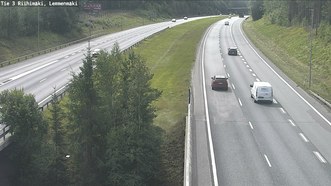 Weather Camera Image Road 3 Riihimäki, Lemmenmäki, Riihimäki, Kanta-Häme