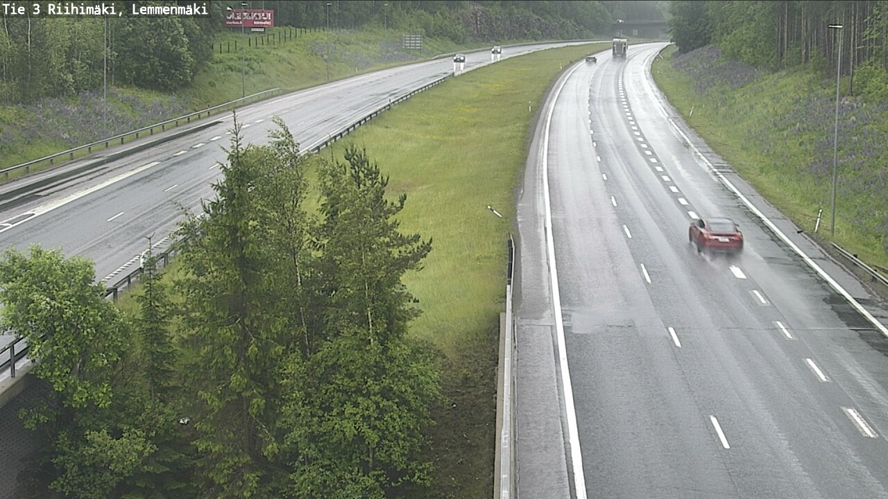 Weather Camera Image Väg 3 Riihimäki, Lemmenmäki, Riihimäki, Kanta-Häme