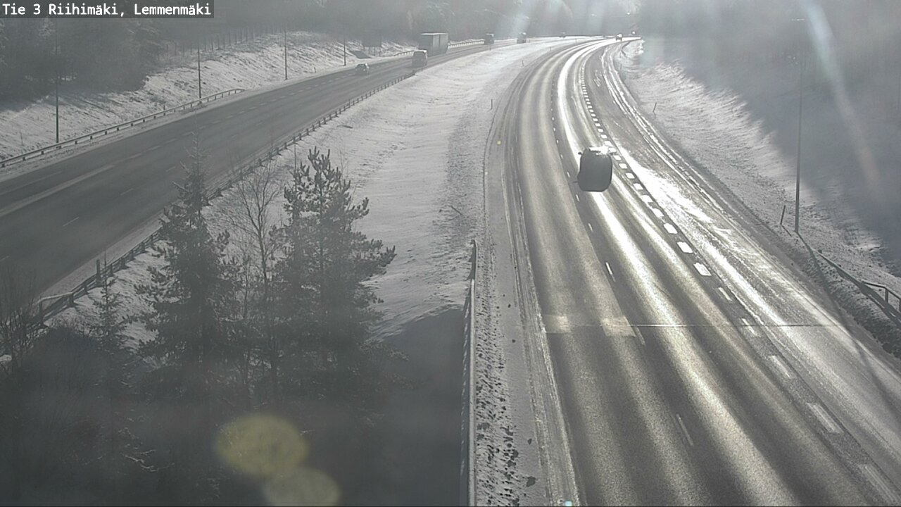 Weather Camera Image Väg 3 Riihimäki, Lemmenmäki, Riihimäki, Kanta-Häme