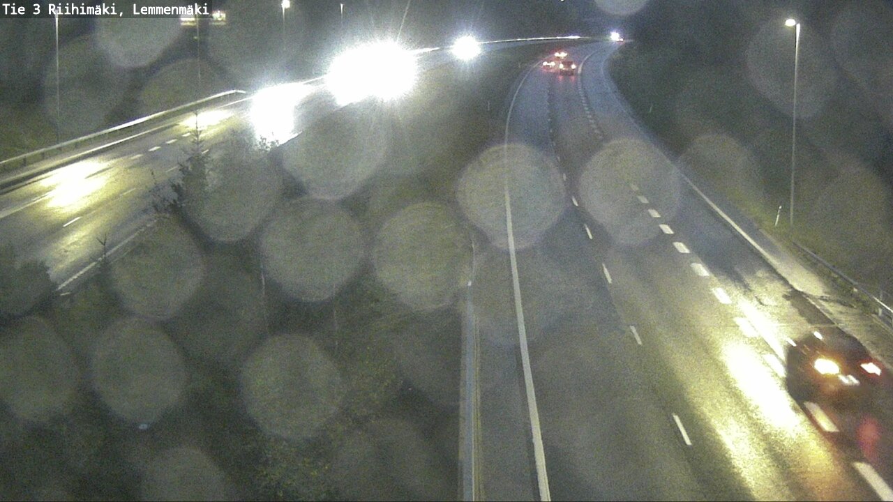 Weather Camera Image Road 3 Riihimäki, Lemmenmäki, Riihimäki, Kanta-Häme