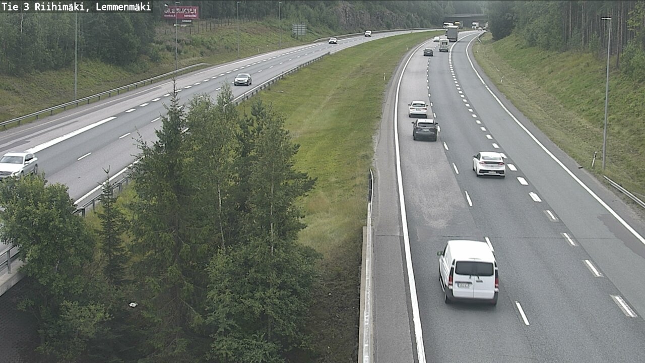 Weather Camera Image Road 3 Riihimäki, Lemmenmäki, Riihimäki, Kanta-Häme