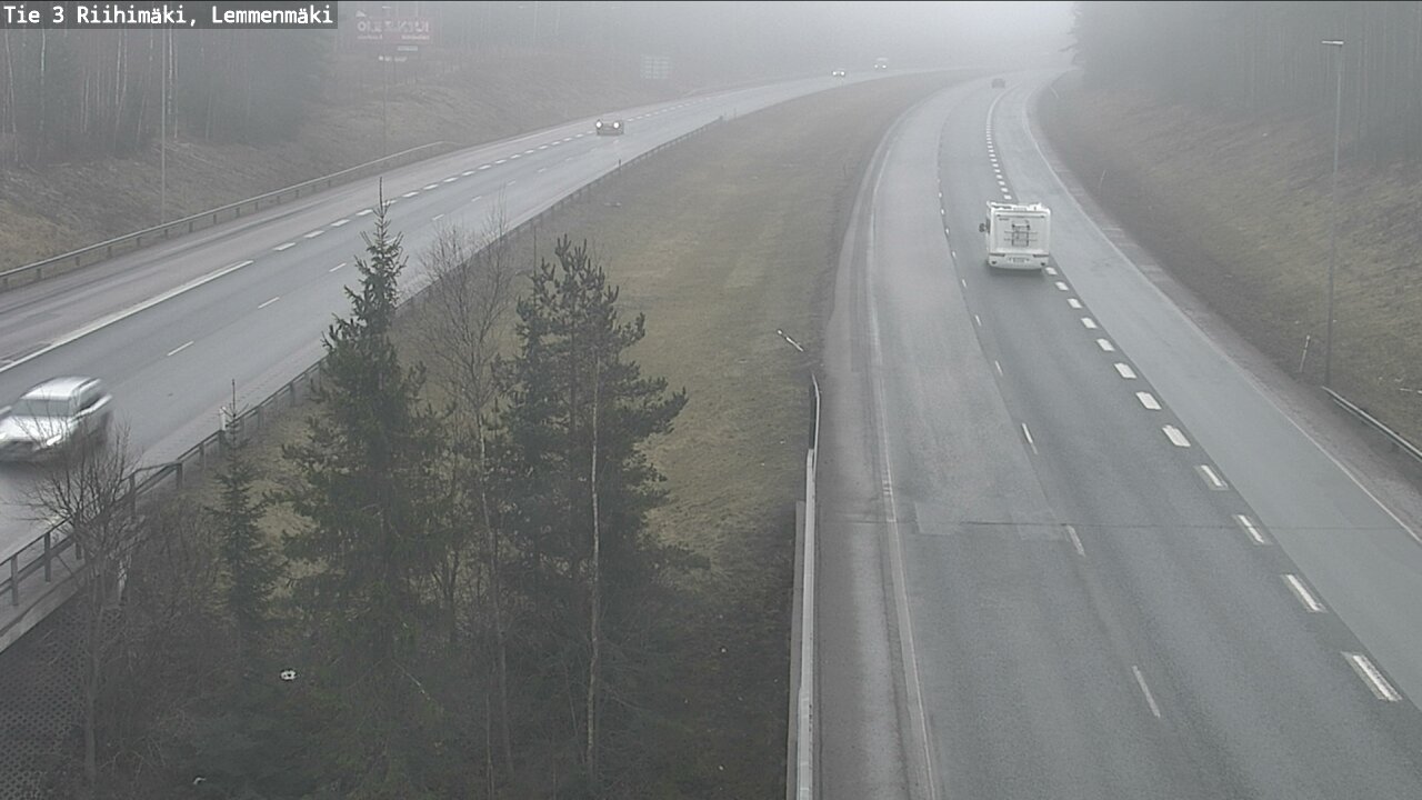Weather Camera Image Road 3 Riihimäki, Lemmenmäki, Riihimäki, Kanta-Häme