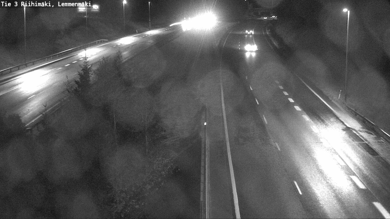 Weather Camera Image Road 3 Riihimäki, Lemmenmäki, Riihimäki, Kanta-Häme