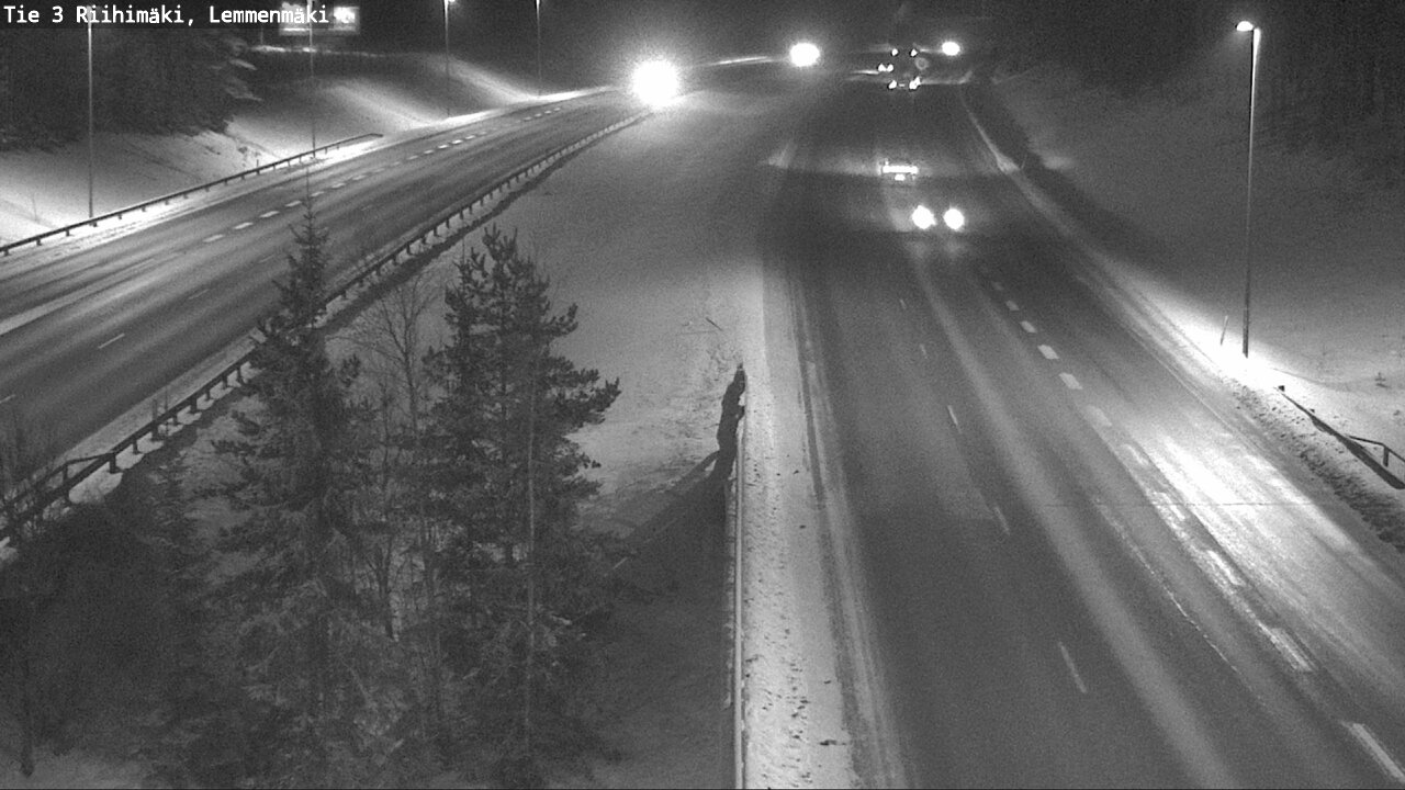Weather Camera Image Road 3 Riihimäki, Lemmenmäki, Riihimäki, Kanta-Häme