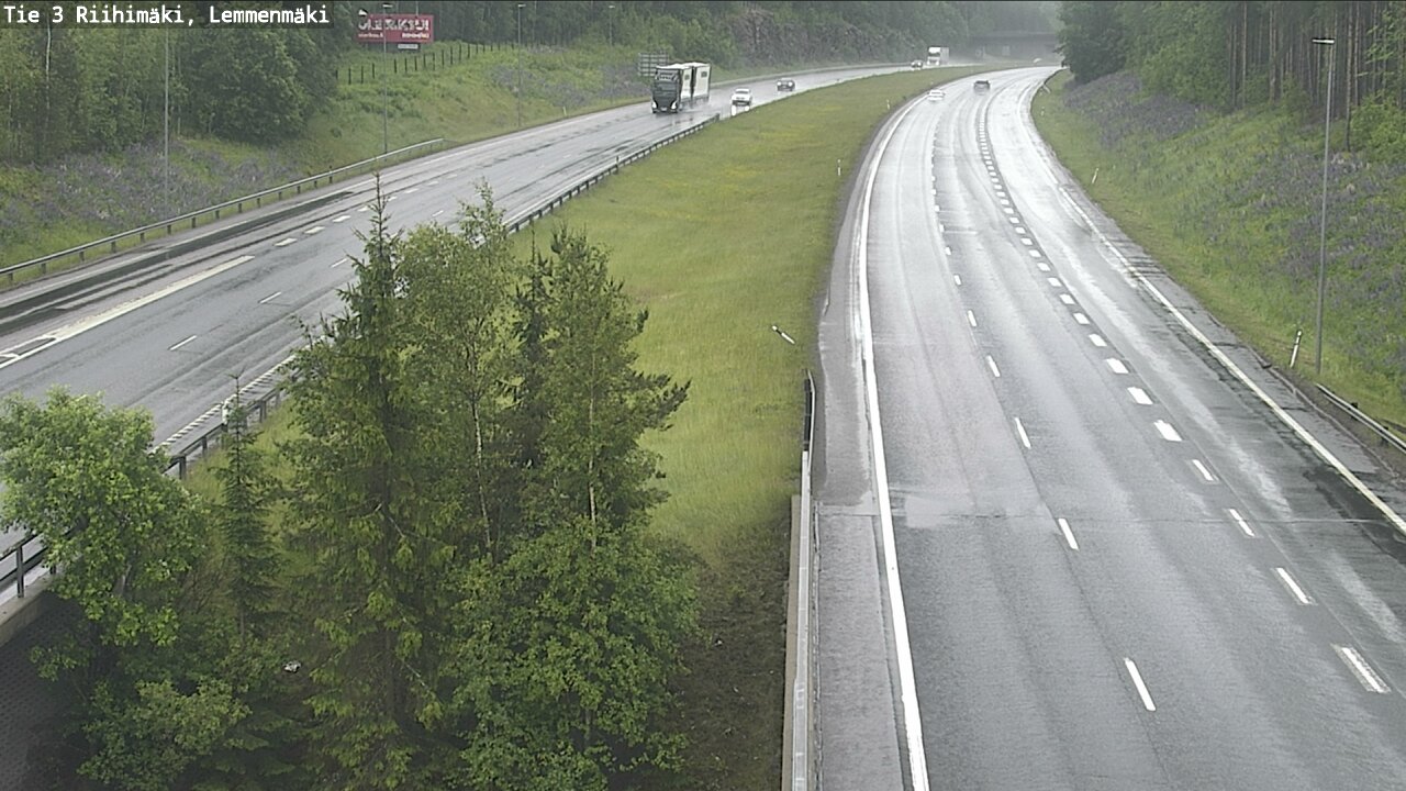 Weather Camera Image Väg 3 Riihimäki, Lemmenmäki, Riihimäki, Kanta-Häme