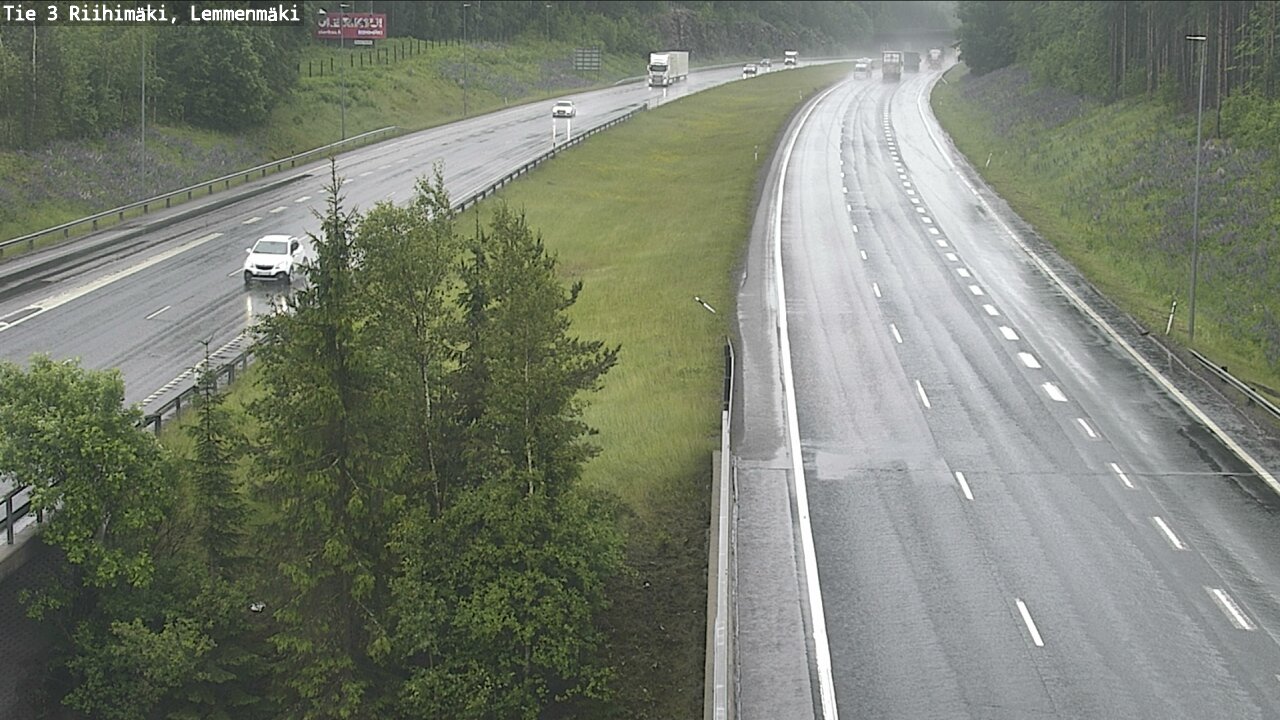 Weather Camera Image Väg 3 Riihimäki, Lemmenmäki, Riihimäki, Kanta-Häme