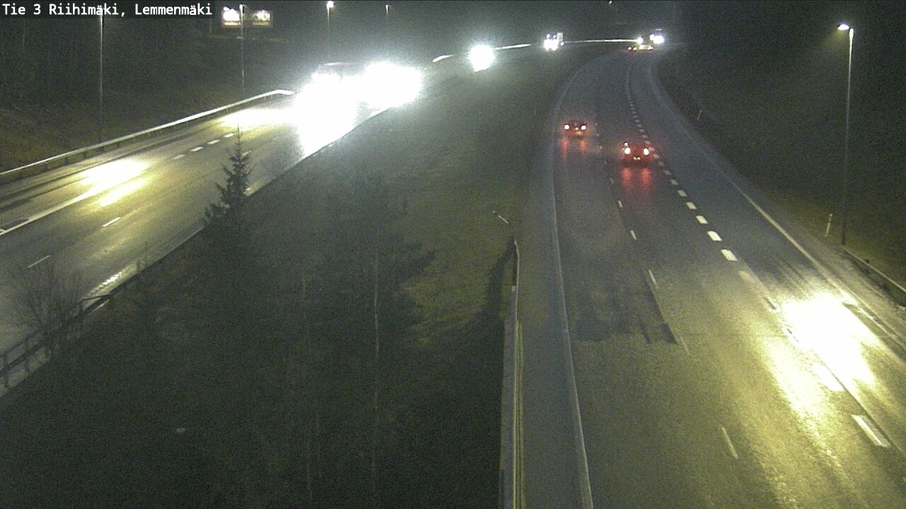 Weather Camera Image Road 3 Riihimäki, Lemmenmäki, Riihimäki, Kanta-Häme