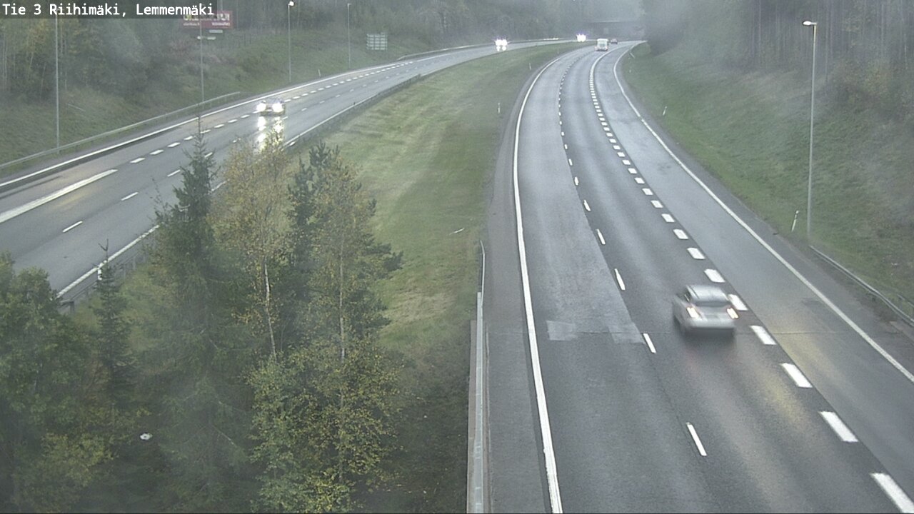 Weather Camera Image Road 3 Riihimäki, Lemmenmäki, Riihimäki, Kanta-Häme