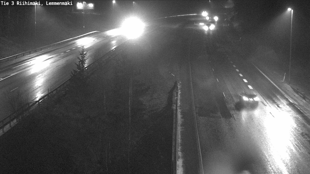 Weather Camera Image Road 3 Riihimäki, Lemmenmäki, Riihimäki, Kanta-Häme