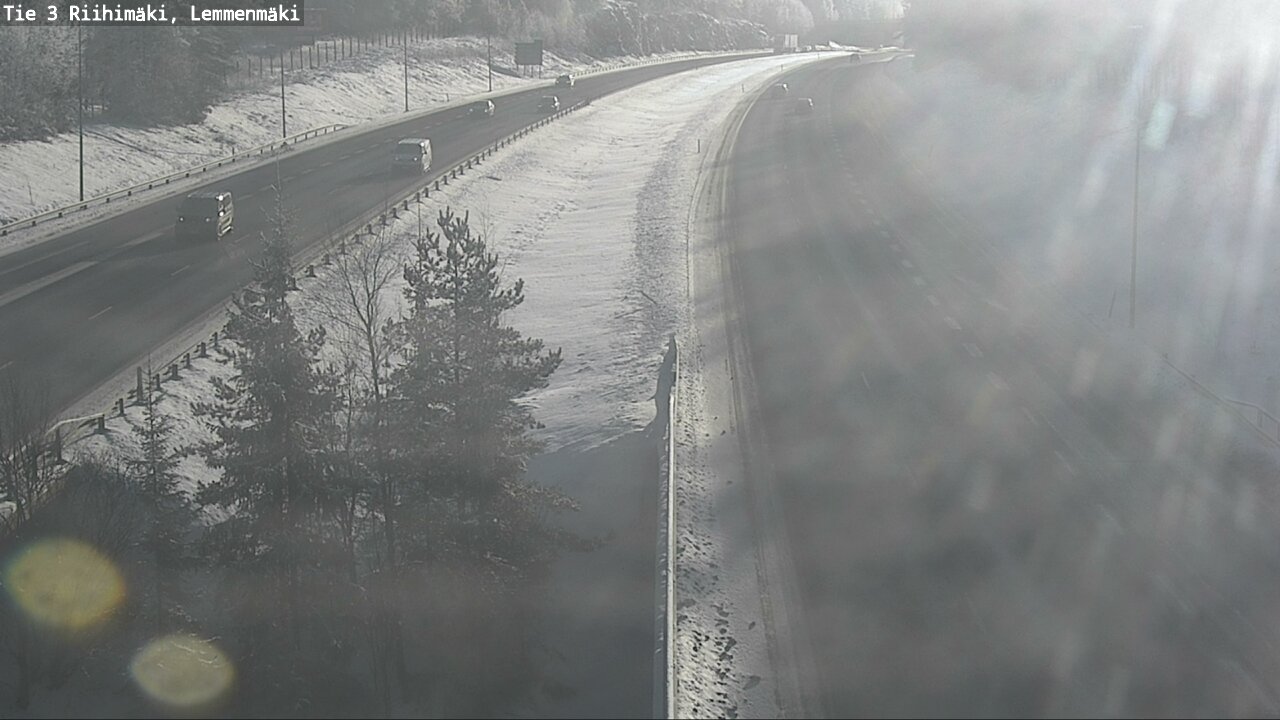 Weather Camera Image Väg 3 Riihimäki, Lemmenmäki, Riihimäki, Kanta-Häme
